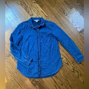 The classic denim shirt